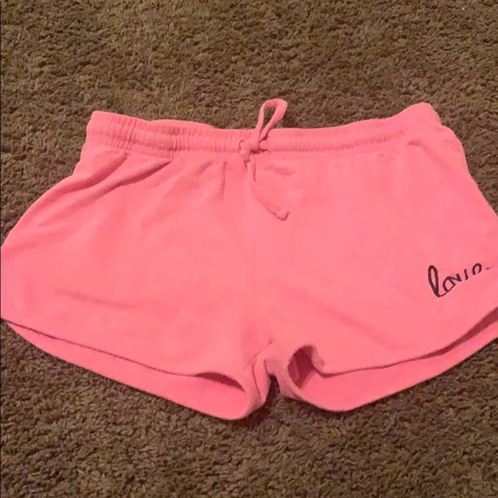 Pink shorts